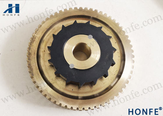 Globoid Worm Wheel 4:60 912510111 Dành cho máy móc Sulzer P7100