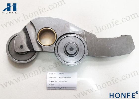 Đòn bẩy con lăn thép 911809592 Phụ tùng máy dệt thoi cho máy móc Sulzer P7100