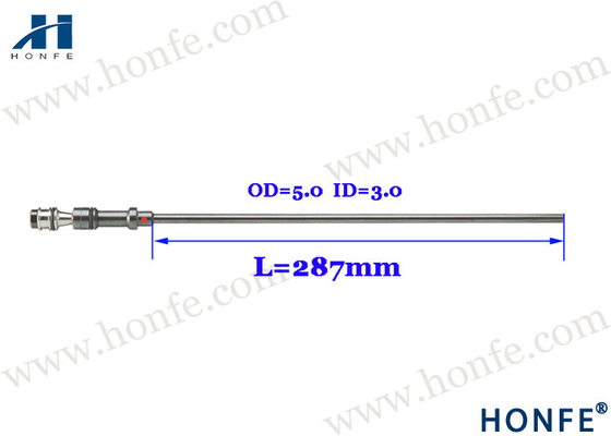 Phụ tùng máy dệt  Ống phun chính Red L = 287mm OD = 5.0 ID = 3.0