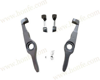 Bộ phận kẹp trên & dưới Bộ phận máy dệt đạn PS00497 / PS00498 911319474/911319475 Diamond Knurled Upper / Lower D2 3